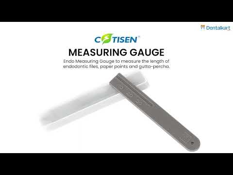 Cotisen Measuring Gauge for Root Canal | Endodontic Tool You Need
