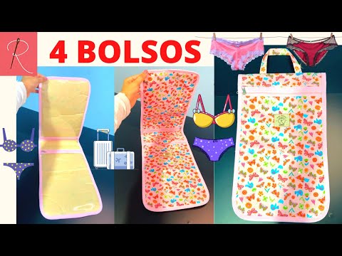 PORTA LINGERIE DE VIAGEM - PORTA CALCINHA PARA VIAGEM