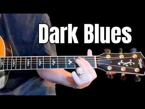 5 Steps to Pro Sounding Dark Blues- a guitar lesson...