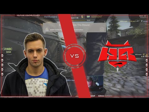 GODSENT znajder vs HellRaisers | CLUTCH 1vs3 |
