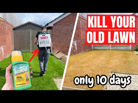 How to Kill Your Old Lawn - Start from Scratch - Complete Lawn Renovation
