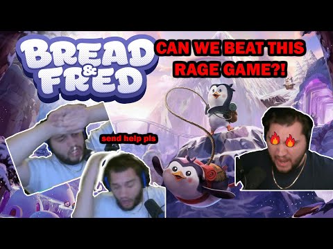 THIS GAME MAKES ME RAGE?! TILT?! BREAD AND FRED CO OP PLATFORMER