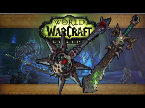 Death Knight Artifact Showcase Blood, Unholy, and Frost in all colors.