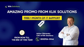 Free 1 Month IT Support Services from Our Experts