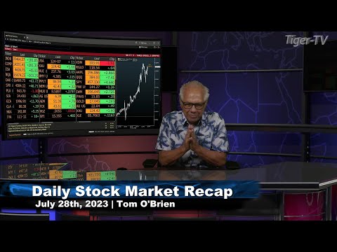July 28th,  Daily Market Recap - 2023