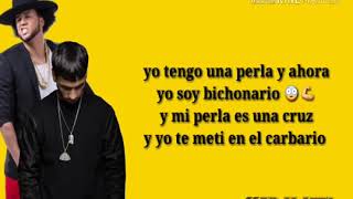 Con silenciador x el ALFA el JEFE x Anuel AA  (LETRA)
