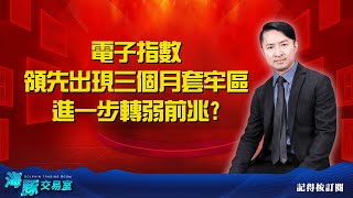 電子指數領先出現三個月套牢區 進一步轉弱前兆? (圖)