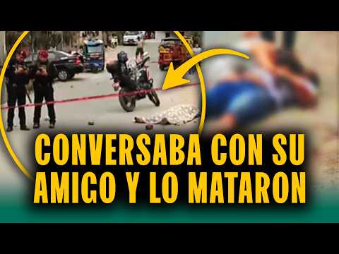 Muerte tras balacera mortal: Sicarios asesinan de 9 disparos a hombre mientras conversaba
