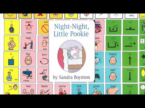 Let’s Read “Night-Night, Little Pookie” With BLC Core Vocabulary