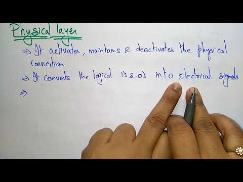 Physical layer | OSI model | CN | Computer Networks | Lec 19 | Bhanu Priya