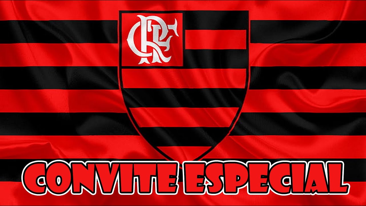 Convite Animado Flamengo Grátis