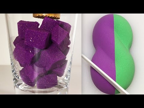 Very Satisfying Video Compilation 60 Kinetic Sand Cutting ASMR Video