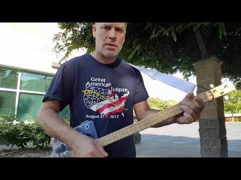 Blues Basics for the 3 String Cigar Box Guitar