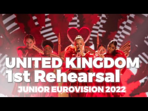 🇬🇧Freya Skye - Lose My Head | UNITED KINGDOM 1st Rehearsal PHOTOS | Junior Eurovision 2022