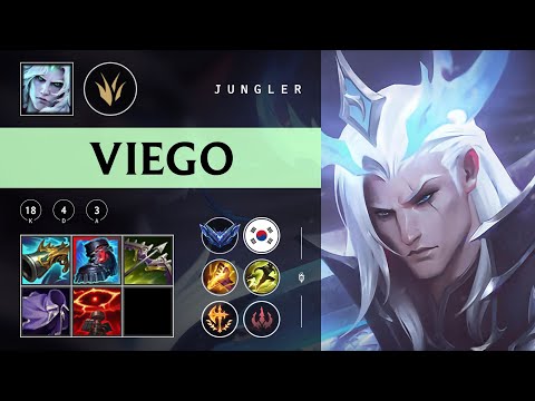 Viego Jungle vs Lillia - KR Diamond Patch 25.24
