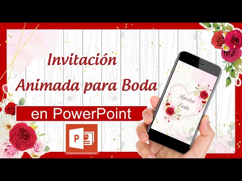 ✨Como HACER una INVITACION ANIMADA para BODA🌹