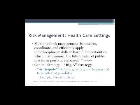Risk Management Part 1