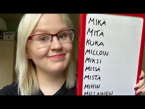 Finnish Lesson 8: Question Words