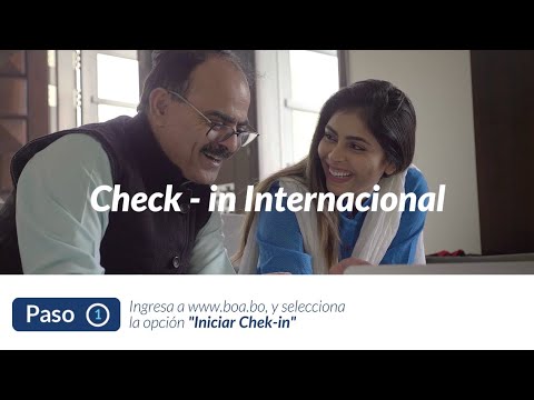 Check In Internacional BoA