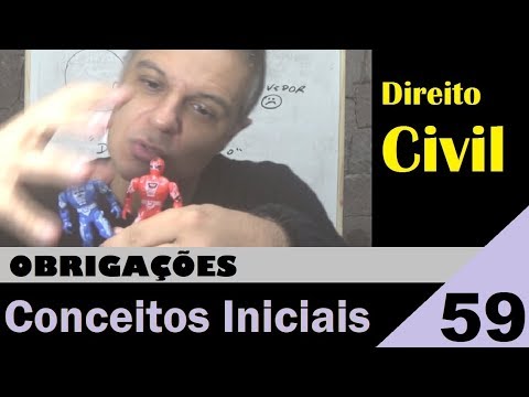 Civil Law - Class #59 - Obligations - Initial Concepts (That's it!)