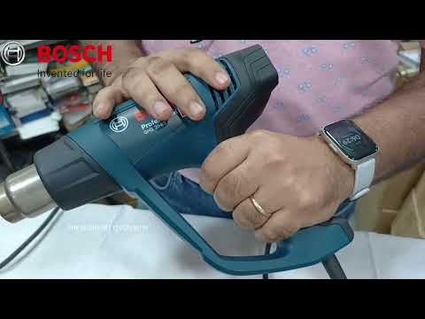 GHG 20-63 BOSCH professional Heat gun, Hot air blower 2100W unboxing and review