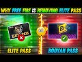 Why Free Fire Is Removing Elite Pass🤯🔥 Mysterious And Unknown Facts || Garena Free Fire