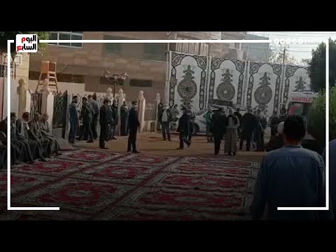 جنازة شقيق الحاج محمود العربي.. الحاج محمد لحق بشقيقه في أقل من عام