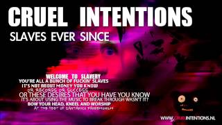 Cruel Intentions - Slaves ever Since [Derailed Traxx Black]