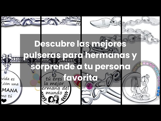 Vídeo relacionado con QTQTLP Pulsera Hermana Regalo de Hermana Regalo de Cumpleaños Pulsera Personalizada Mujer