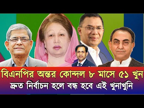 'বিএনপির অন্তর কুন্দলে ৮ মাসে ৫১ খুন' দ্রুত নির্বাচন হলে বন্ধ হবে এই খুনাখুনি #NewYorkVoiceBangla