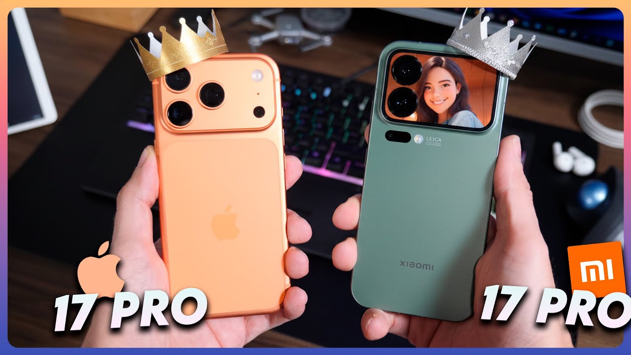 iPhone 17 PRO vs Xiaomi 17 Pro DURA COMPARATIVA que NO ESPERAS