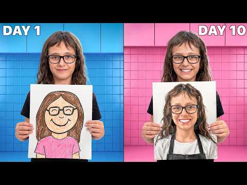 I Turned An 8 Year Old Into A Pro Artist!