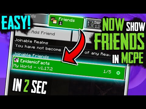 HOW TO FIX FRIENDS NOT SHOWING UP IN MINECRAFT PE | How to add Friends in MCPE in Hindi | OeYOUTUBER