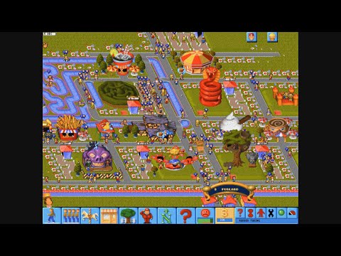 Theme Park (Dos 1994) - Intro and Longplay