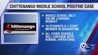 Chittenango Middle School positive case