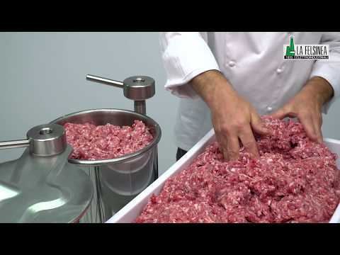 LA FELSINEA IS VARIA 15 - 24 - 35- 50 - VERTICAL HYDRAULIC SAUSAGE STUFFERS