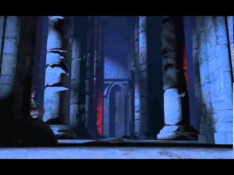 Shrek Escape From The Dragon Scene