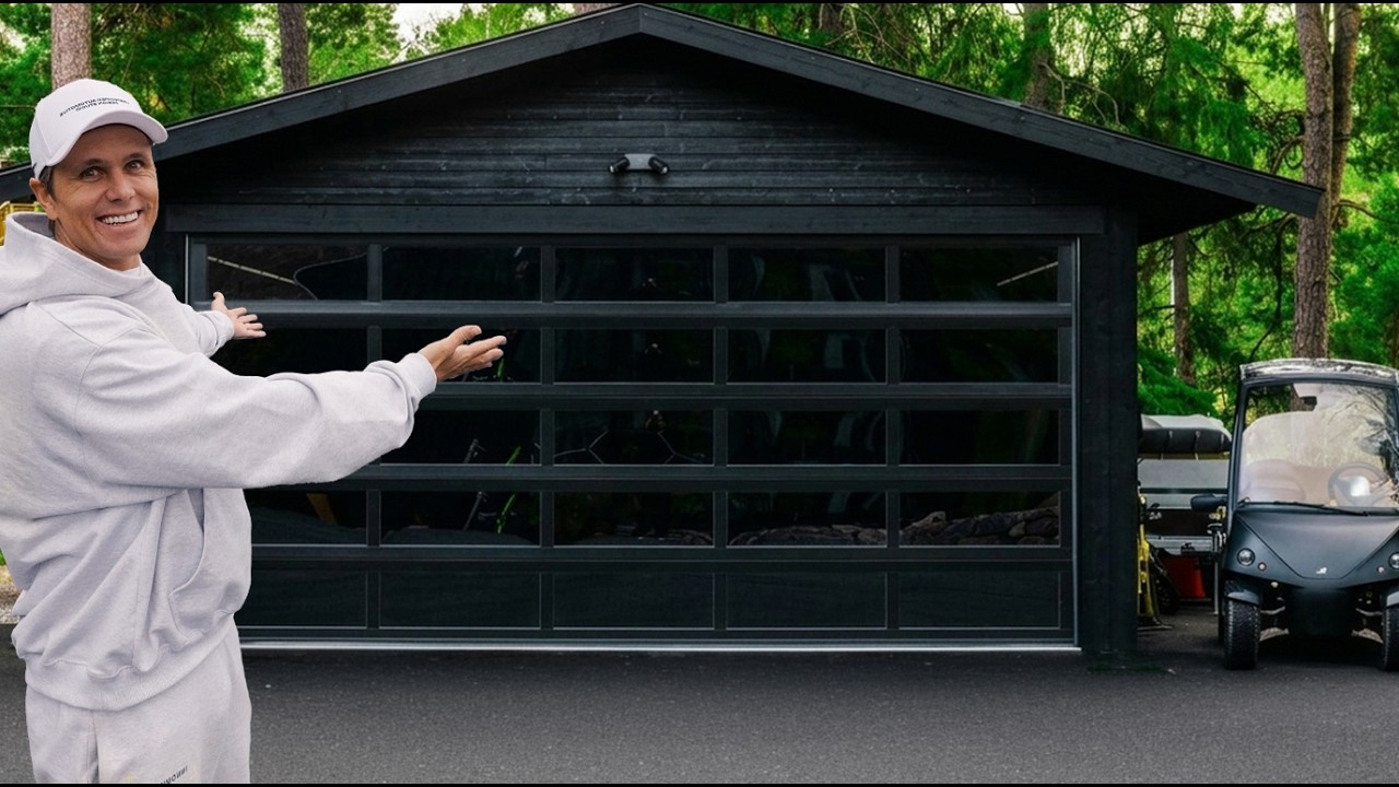 WE BUILT A DREAM GARAGE FOR MY NEW SUPERCARS! | VLOG1132