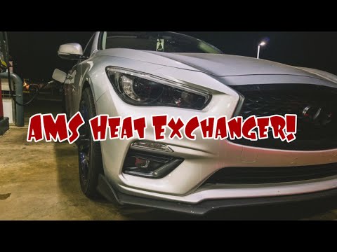 Installing AMS Heat Exchanger On My 2018 INFINITI Q50