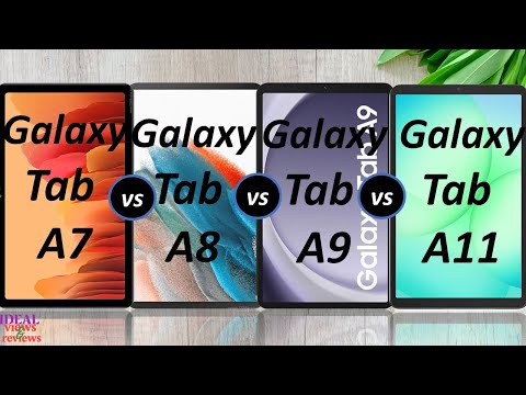 Samsung Galaxy Tab A7 vs Samsung Galaxy Tab A8 vs Samsung Galaxy Tab A9 4G vs Samsung Tab A11 4G