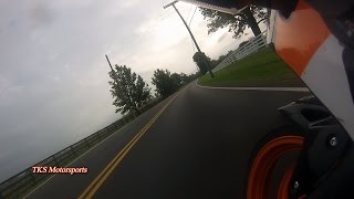 preview picture of video 'Sunday morning ride on the CBR250R'