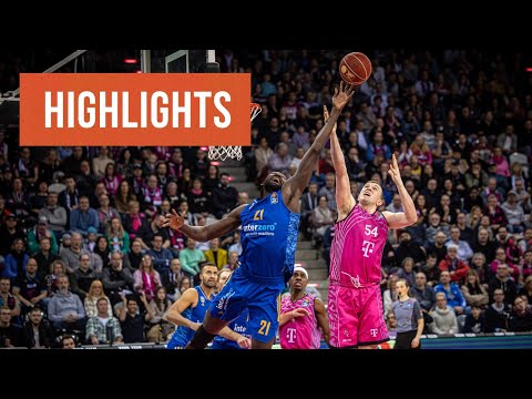Highlights: Telekom Baskets Bonn vs. Alba Berlin (Saison 2023/2024)
