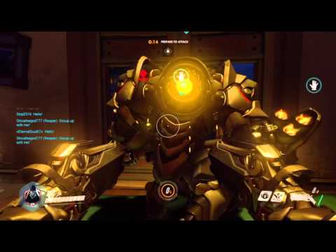 Overwatch: Beta Mexico Happy 5 de mayo Gameplay Reaper PS4!!!!! 33 kills