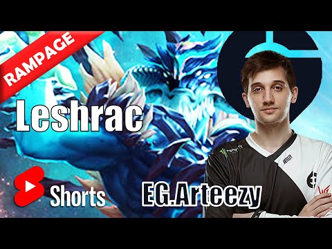 RTZ GOD FIRST RAMPAGE in 7.30 NEW PATCH with LESHRAC | WTF MAGIC DAMAGE | 7.30 ARTEEZY FIRST RAMPAGE