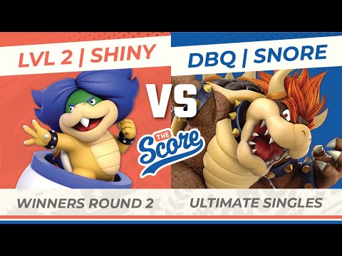 The Score: LVL 2 | Shiny (Bowser Jr.) vs DBQ | Snore (Bowser) Winners Round 2
