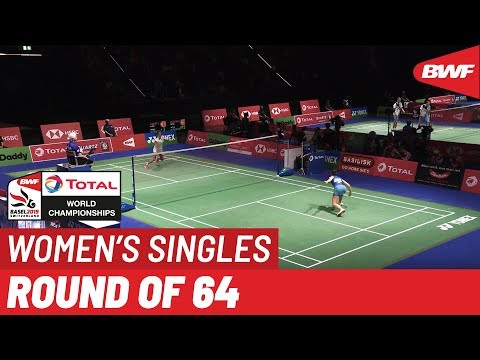 R64 | WS | Sabrina JAQUET (SUI) vs. Soraya DE VISCH EIJBERGEN (NED) | BWF 2019