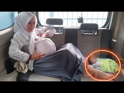 KAGET GARA2 SEKOLAH MAKAN ESKRIM ⁉️TIBA2 HAMIL DAN MELAHIRKAN DI MOBIL SECARA NORMAL