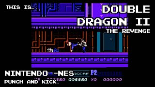 This is Double Dragon 2 the Revenge for the NES