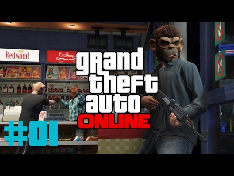 (PS3) Grand Theft Auto V: GTA Online Gameplay #1 (Back Online)