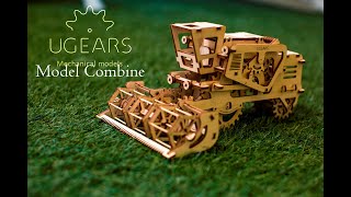 UGears Combine Harvester   Assembly Instruction Video